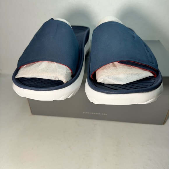 Vionic Rejuvenate Slide Sandal Navi unisex casual classic summer vacation comfy - Picture 3 of 9